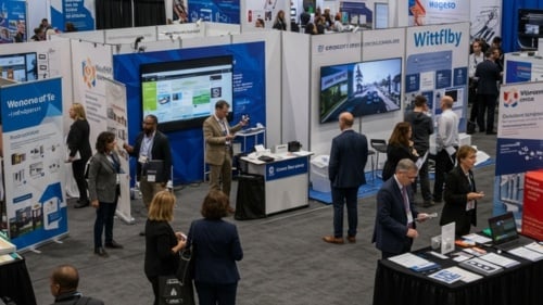 trade show landing page